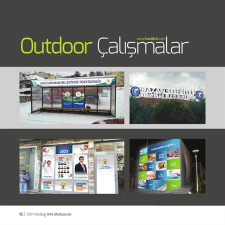 Outdoor çalışmalar