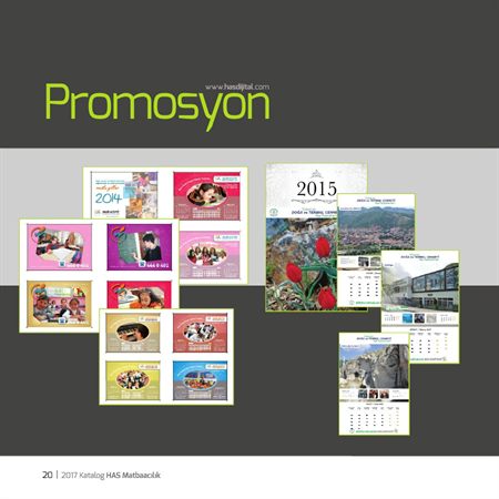 Promosyon: takvimler